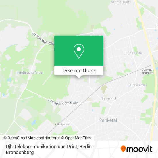 Ujh Telekommunikation und Print map