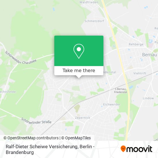 Ralf-Dieter Scheiwe Versicherung map