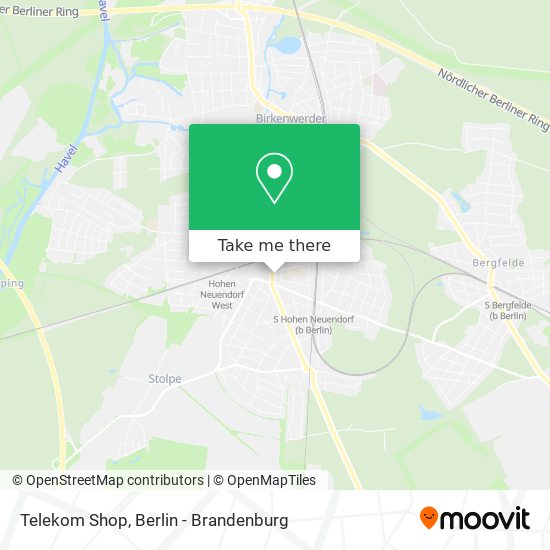 Карта Telekom Shop