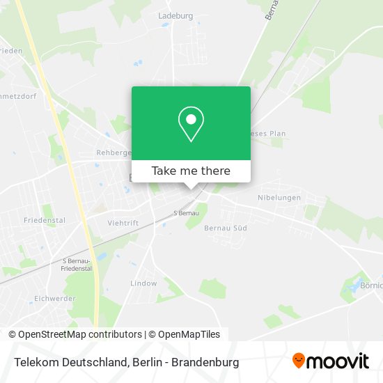 Telekom Deutschland map