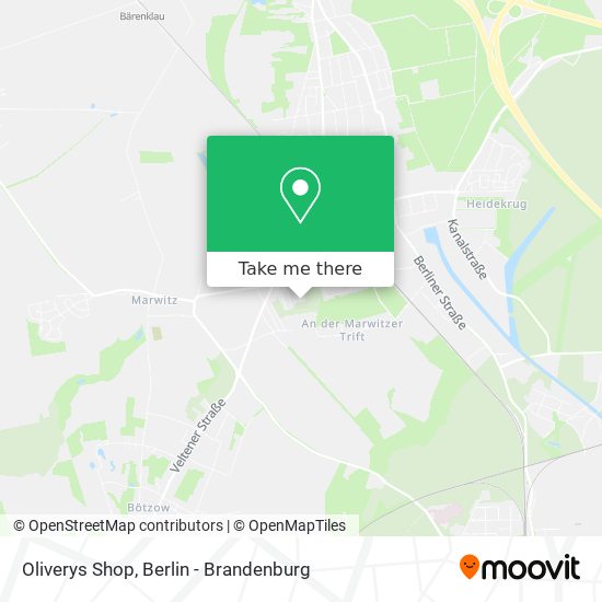 Oliverys Shop map