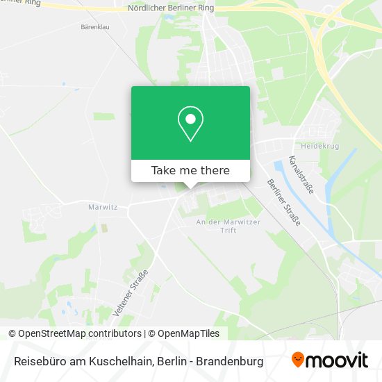 Reisebüro am Kuschelhain map