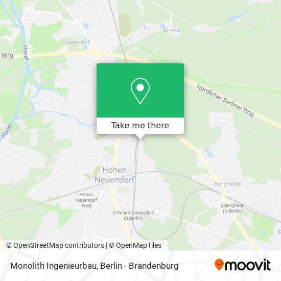 Monolith Ingenieurbau map