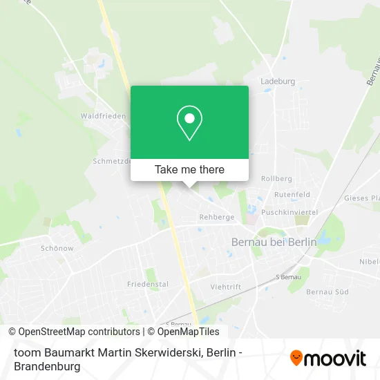 Карта toom Baumarkt Martin Skerwiderski