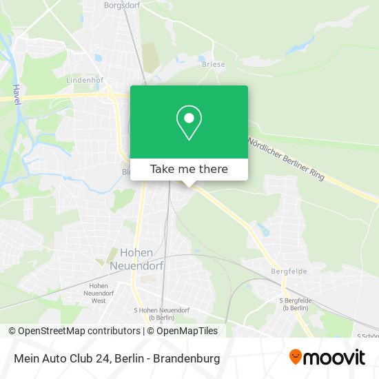 Карта Mein Auto Club 24