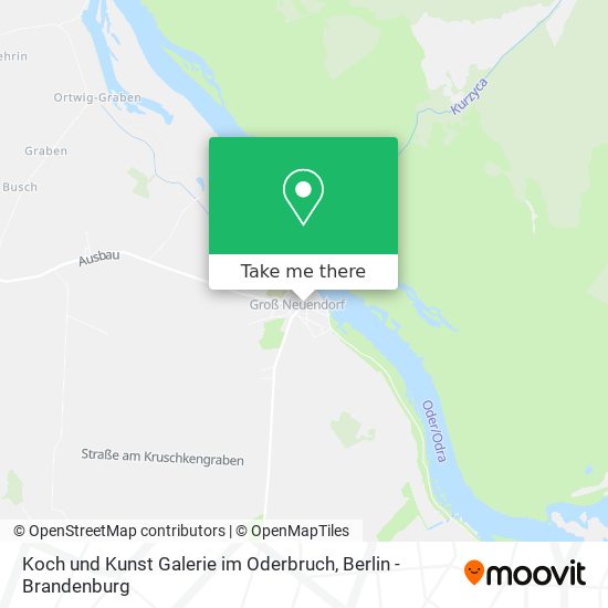 Карта Koch und Kunst Galerie im Oderbruch
