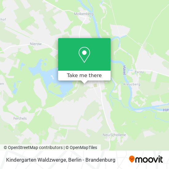 Kindergarten Waldzwerge map