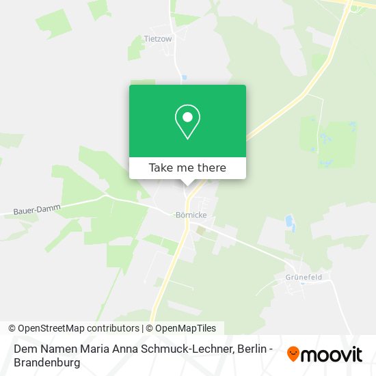 Dem Namen Maria Anna Schmuck-Lechner map