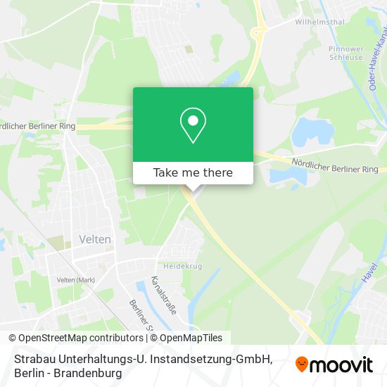 Strabau Unterhaltungs-U. Instandsetzung-GmbH map