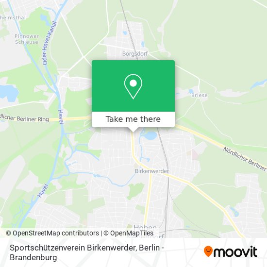 Sportschützenverein Birkenwerder map