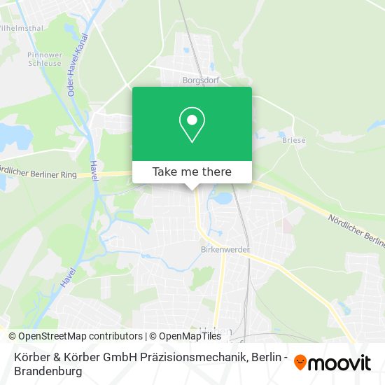 Körber & Körber GmbH Präzisionsmechanik map