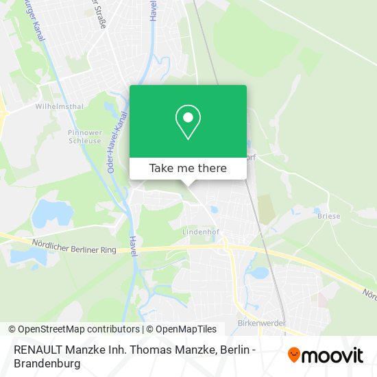 RENAULT Manzke Inh. Thomas Manzke map