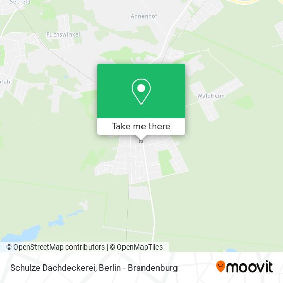 Schulze Dachdeckerei map