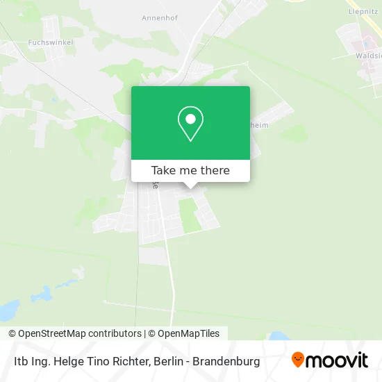 Карта Itb Ing. Helge Tino Richter