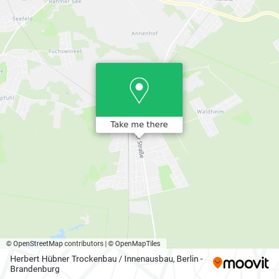 Карта Herbert Hübner Trockenbau / Innenausbau