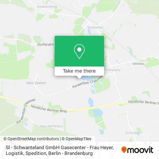 Sl - Schwanteland GmbH Gasecenter - Frau Heyer, Logistik, Spedition map