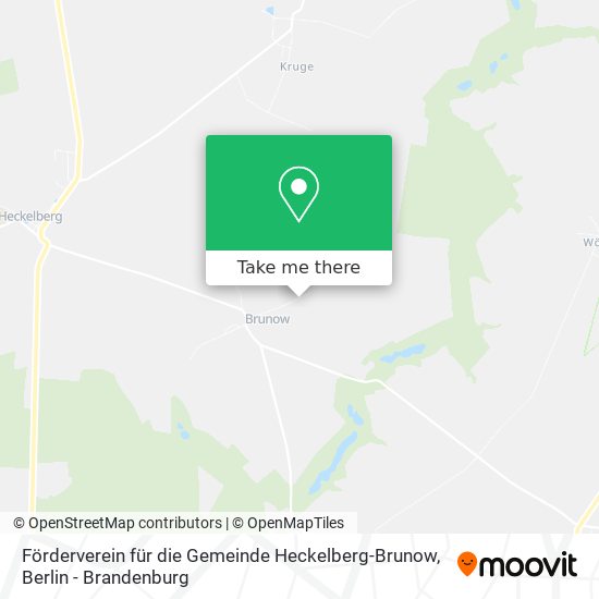 Förderverein für die Gemeinde Heckelberg-Brunow map