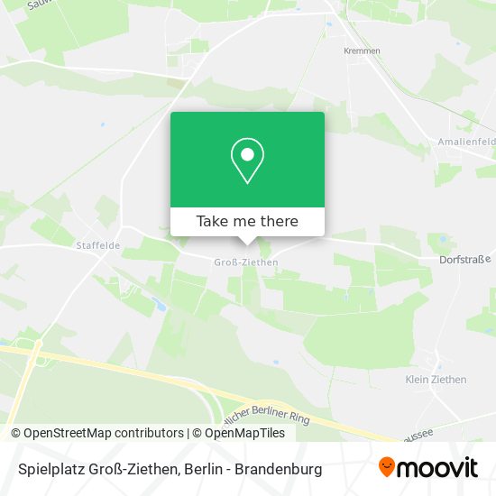 Spielplatz Groß-Ziethen map