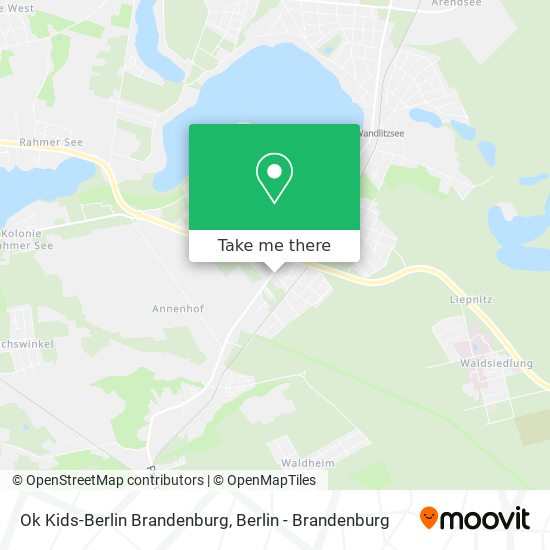 Ok Kids-Berlin Brandenburg map