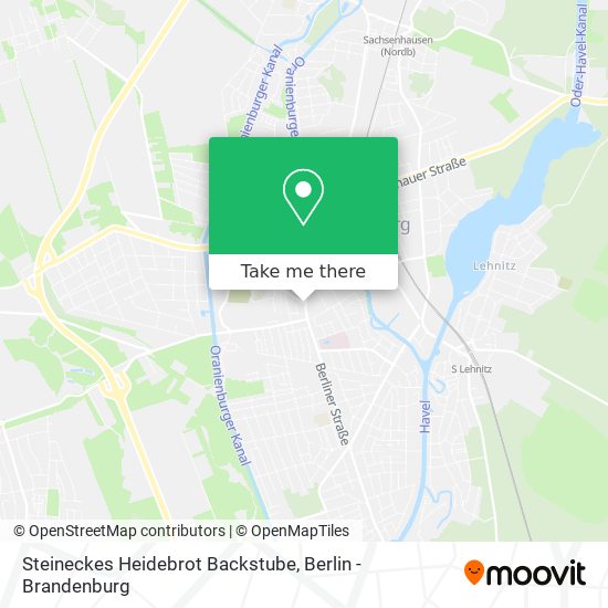 Карта Steineckes Heidebrot Backstube