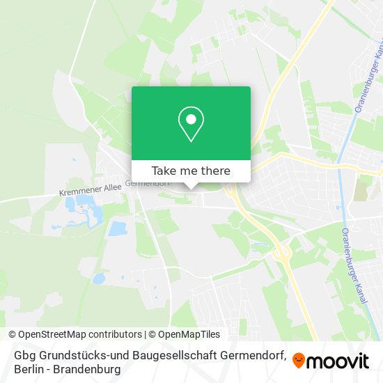 Gbg Grundstücks-und Baugesellschaft Germendorf map