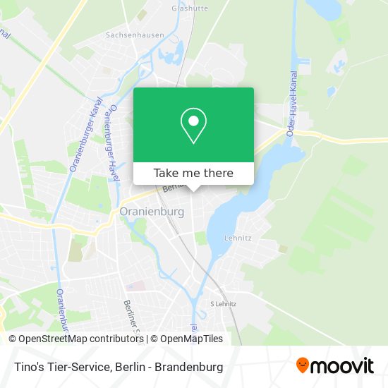 Tino's Tier-Service map