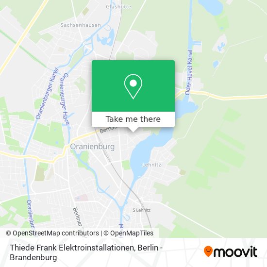 Thiede Frank Elektroinstallationen map