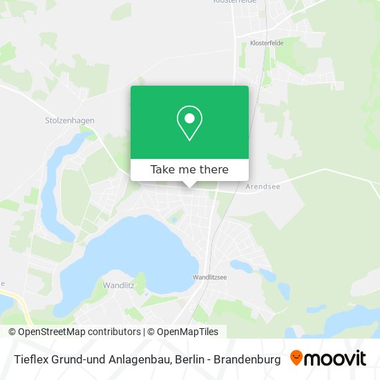 Tieflex Grund-und Anlagenbau map