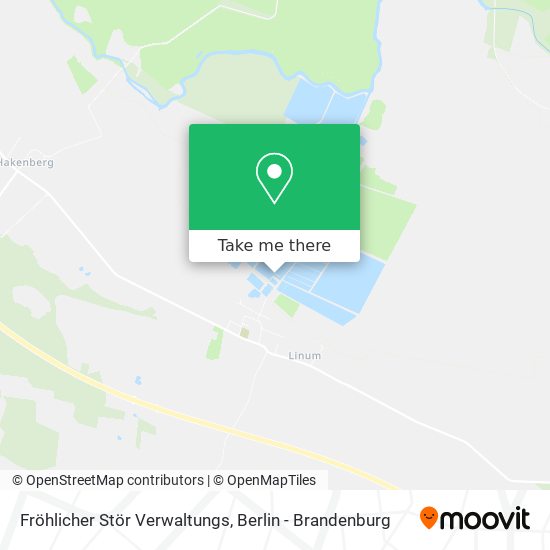 Fröhlicher Stör Verwaltungs map