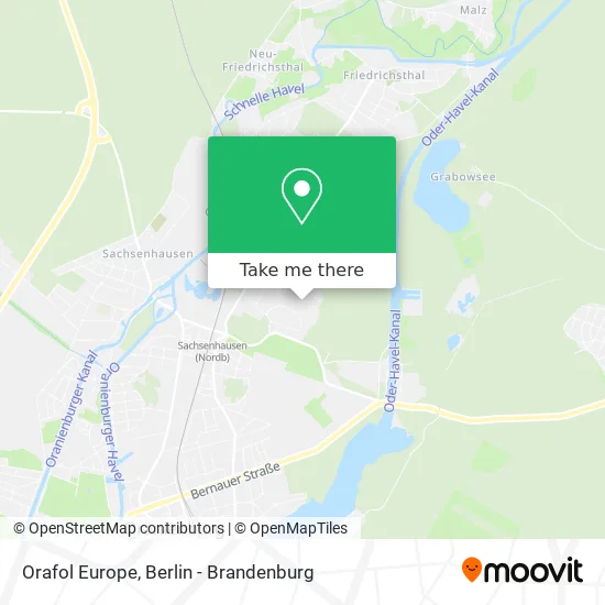 Карта Orafol Europe