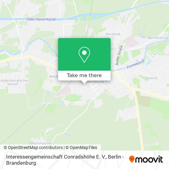 Interessengemeinschaft Conradshöhe E. V. map