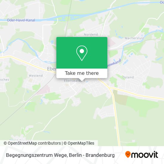 Begegnungszentrum Wege map