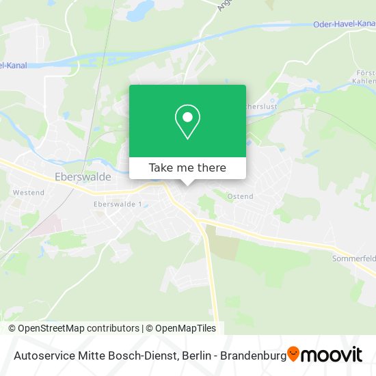 Autoservice Mitte Bosch-Dienst map