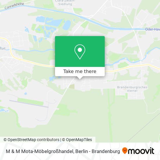 M & M Mota-Möbelgroßhandel map
