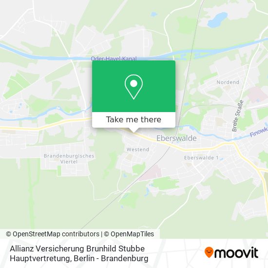 Allianz Versicherung Brunhild Stubbe Hauptvertretung map