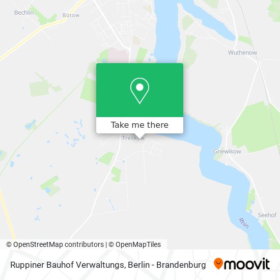 Ruppiner Bauhof Verwaltungs map