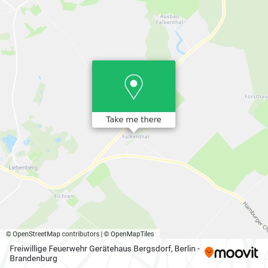 Карта Freiwillige Feuerwehr Gerätehaus Bergsdorf