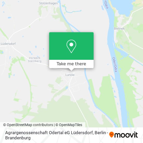 Agrargenossenschaft Odertal eG Lüdersdorf map