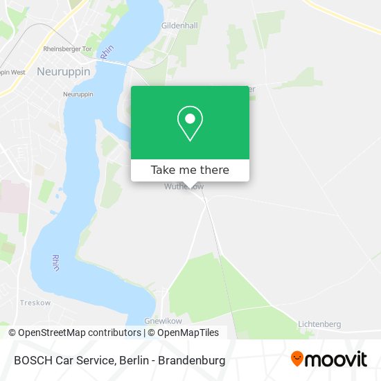 BOSCH Car Service map