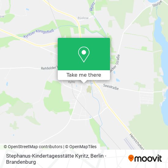 Stephanus-Kindertagesstätte Kyritz map