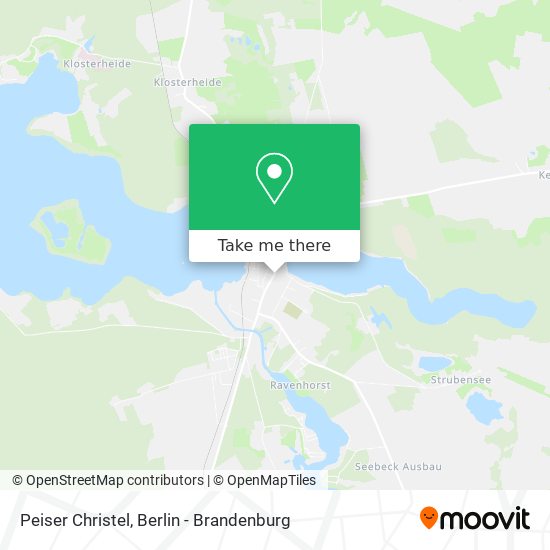 Peiser Christel map