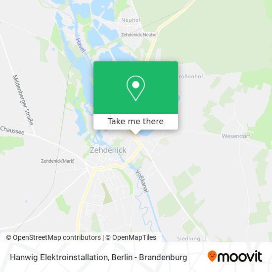 Hanwig Elektroinstallation map