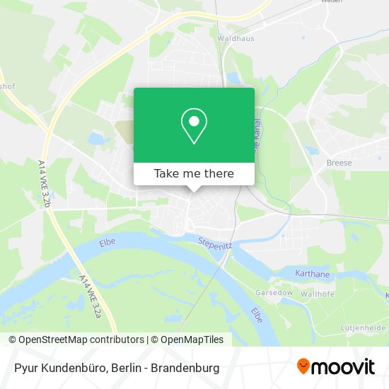 Pyur Kundenbüro map