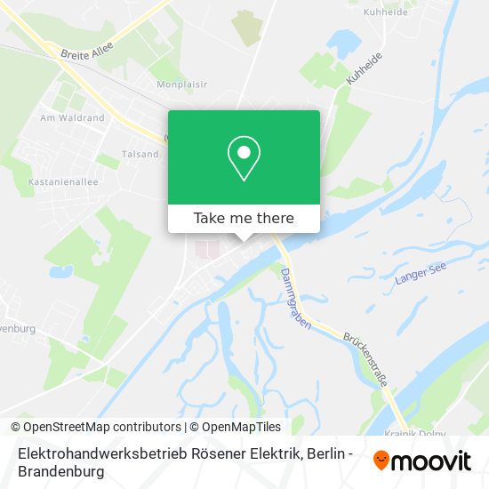 Elektrohandwerksbetrieb Rösener Elektrik map