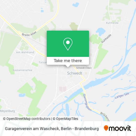 Garagenverein am Wascheck map
