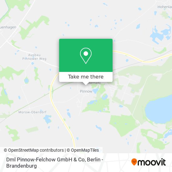 Карта Dml Pinnow-Felchow GmbH & Co