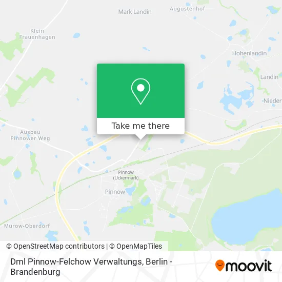 Карта Dml Pinnow-Felchow Verwaltungs