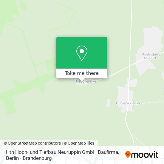 Htn Hoch- und Tiefbau Neuruppin GmbH Baufirma map