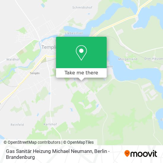 Карта Gas Sanitär Heizung Michael Neumann