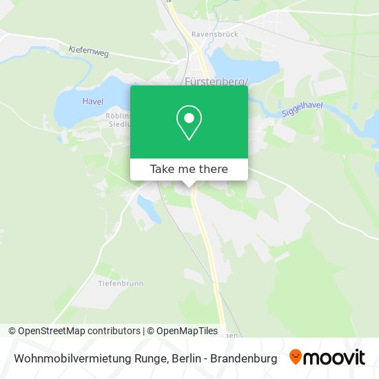 Wohnmobilvermietung Runge map